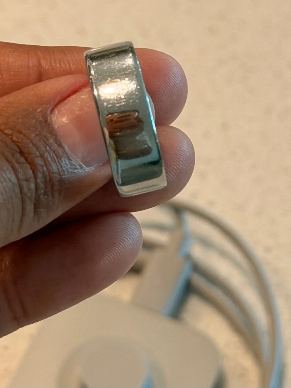 OURA Ring 4 Silver Size 8